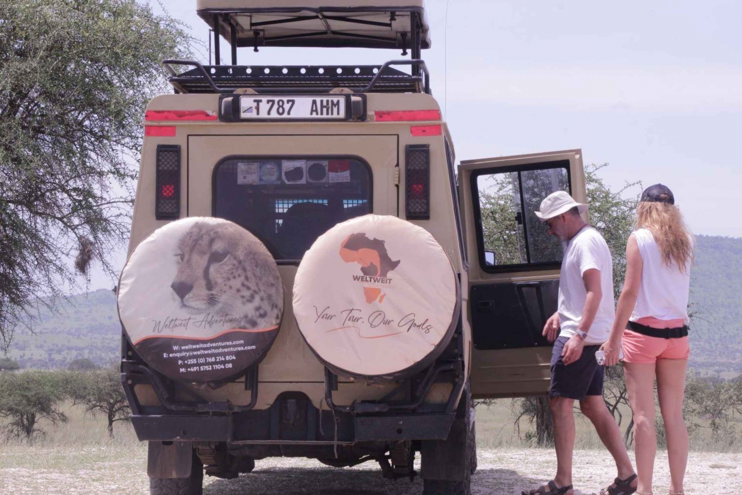 4 dage 3 nætter, mellemklasse Tanzania Wildlife Safari rejseplan