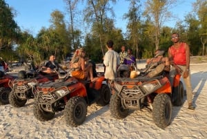 3h quad tours in Nungwi and Kendwa along coastal paths and through villages