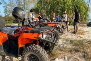 3h quad tours in Nungwi and Kendwa along coastal paths and through villages
