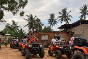3h quad tours in Nungwi and Kendwa along coastal paths and through villages