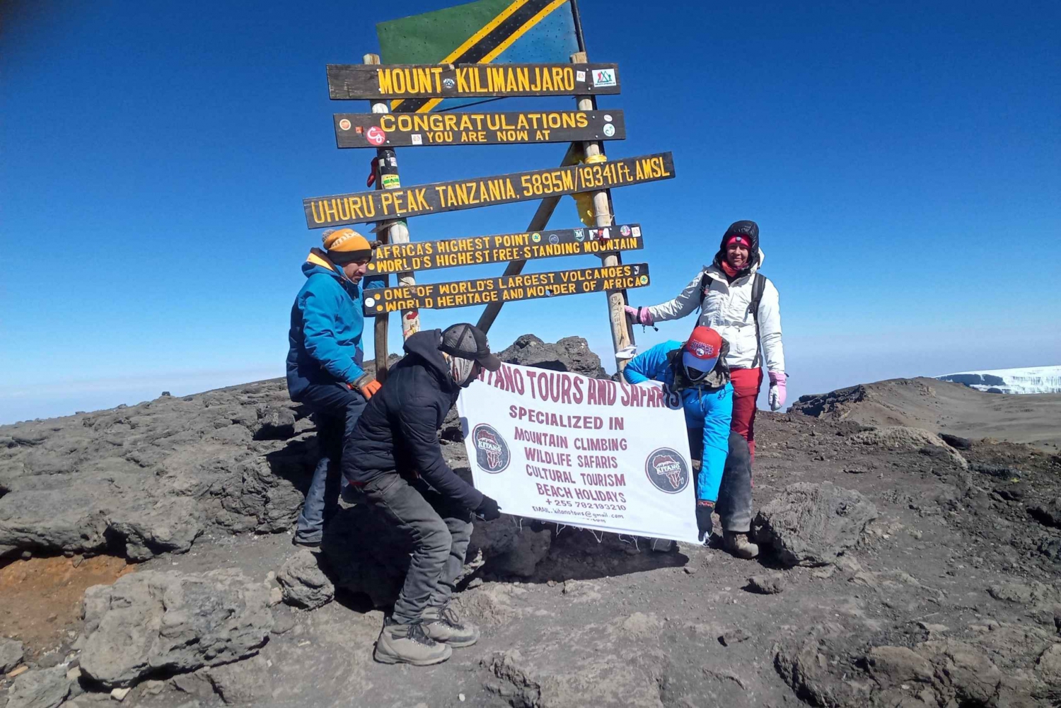 5 dagar i grupp på Kilimanjaro via Marangu-rutten