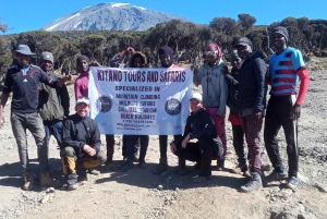 5 jours pour rejoindre le groupe du Kilimandjaro via la route de Marangu