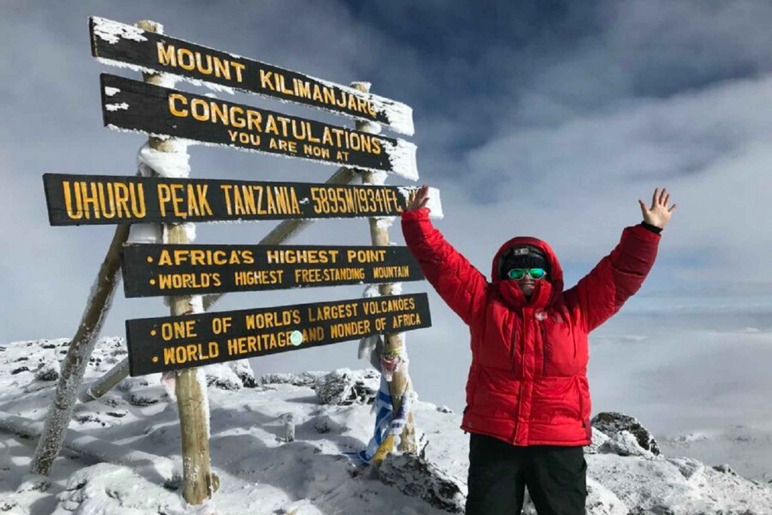 6 dages bestigning af Kilimanjaro Machame-ruten + 2 nætters hotelophold