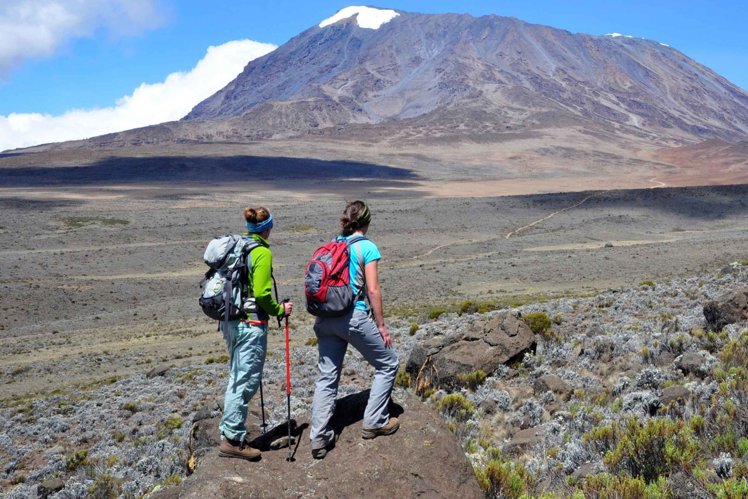 7 dagars klättring på Kilimanjaro Machame-rutten