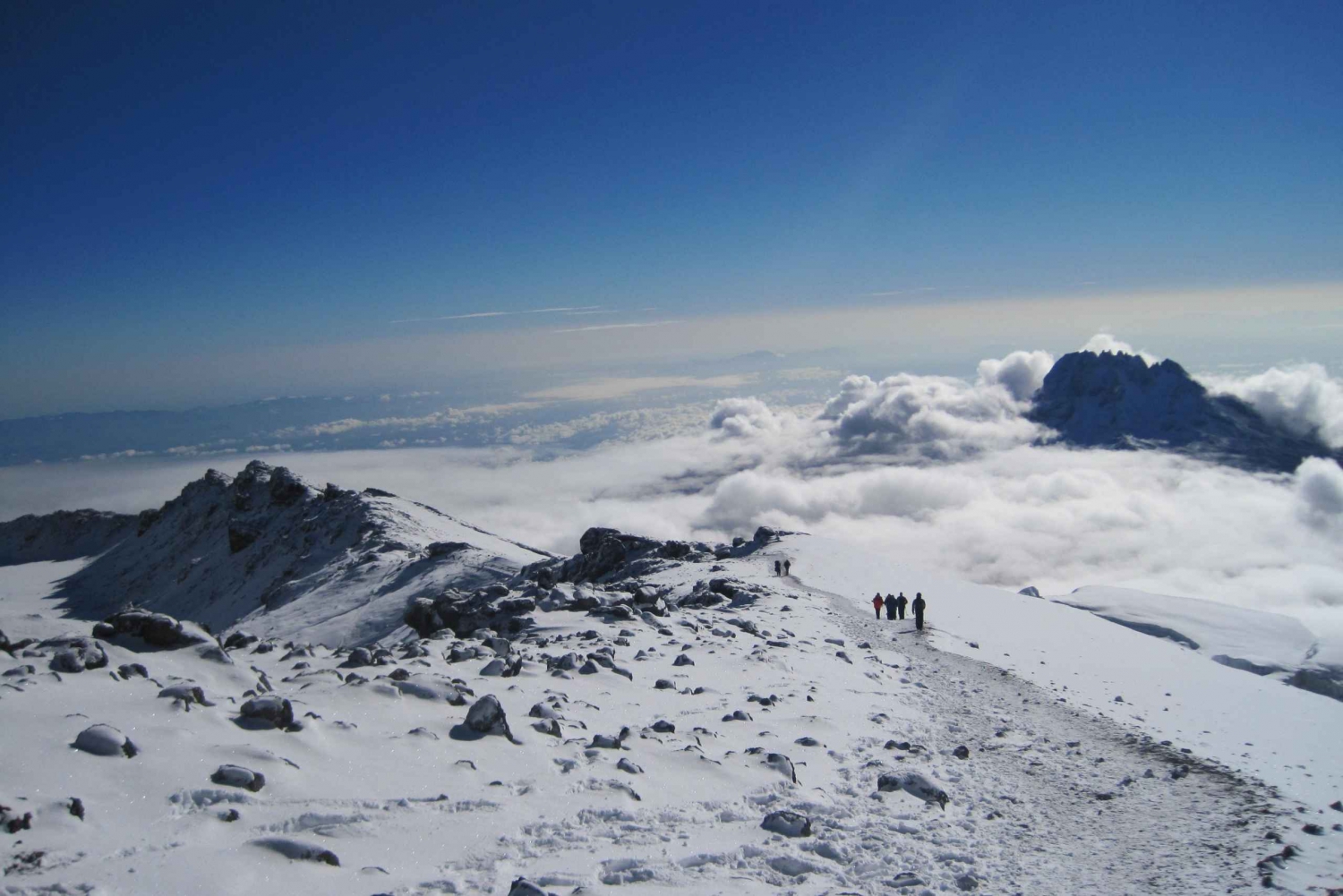 7 päivää Lemosho Route kiipeä Kilimanjarolle
