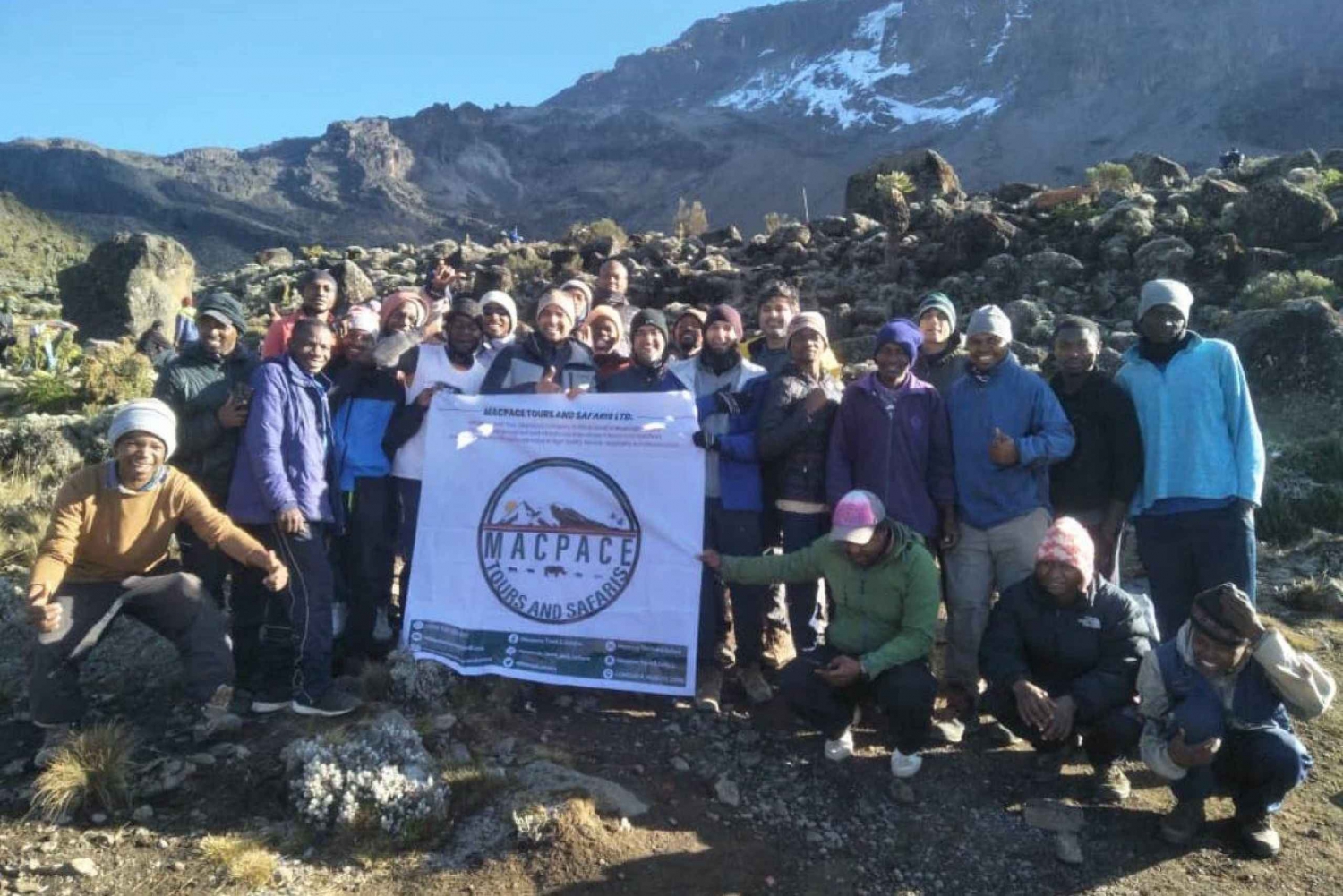 7 dager Machame Route Kilimanjaro klatring