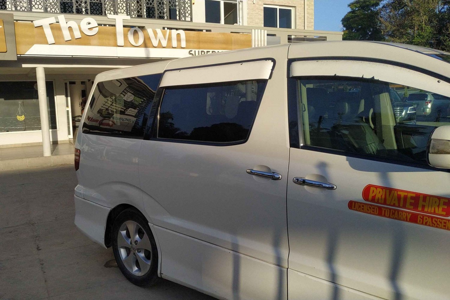 Zanzibar: Flygplatstaxi till hotell i Nungwi
