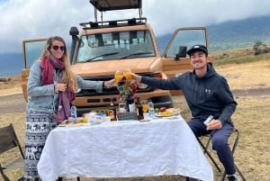 Arusha : safari de 4 jours en milieu de gamme avec hébergement