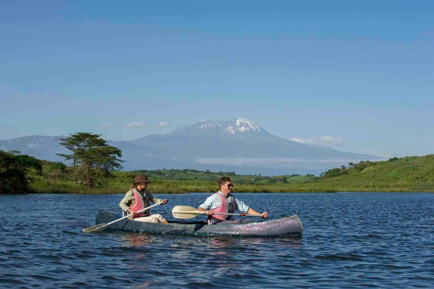Arusha: Safari i Arusha nasjonalpark med mulighet for kanopadling