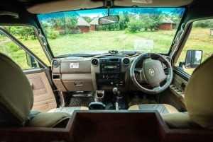 Arusha: Kombi-See Duluti Wanderung und Kanutour, Transfer