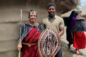Arusha: Guidet tur med Maasai Boma-kultureventyr
