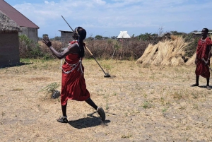 Аруша: ночь в деревне масаи.