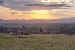 Arusha: Panoramic Sunset View with Food Options