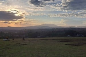 Arusha: Panoramic Sunset View with Food Options