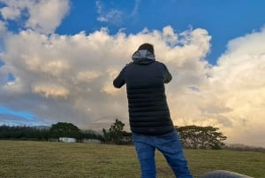 Arusha: Panoramic Sunset View with Food Options