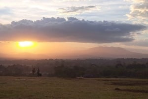 Arusha: Panoramic Sunset View with Food Options