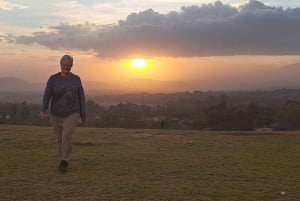 Arusha: Panoramic Sunset View with Food Options