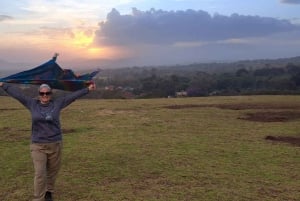 Arusha: Panoramic Sunset View with Food Options