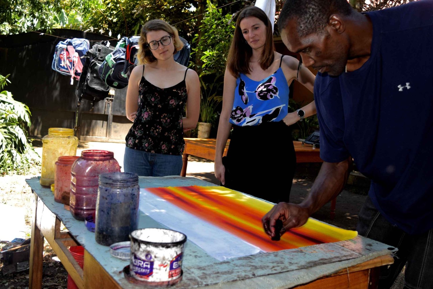 Arusha: Wax Painting Lesson