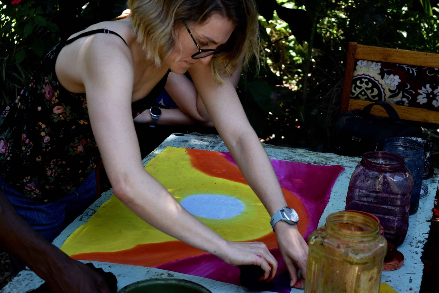 Arusha: Wax Painting Lesson