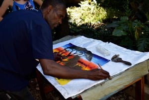 Arusha: Wax Painting Lesson
