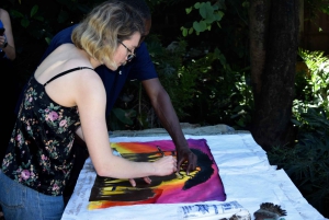 Arusha: Wax Painting Lesson