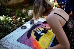 Arusha: Wax Painting Lesson