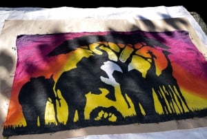 Arusha: Wax Painting Lesson