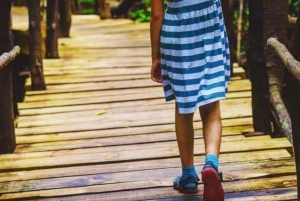 Laguna Azul, Bosque de Jozani, Playa Starfish y restaurante Rock