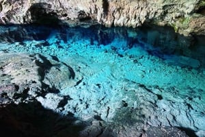 Snorkeling na Lagoa Azul, Restaurante The Rock, Excursão à Caverna Kuza