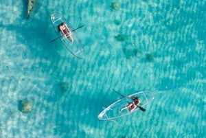 Esperienza in kayak trasparente, tour delle spezie, lezione di cucina a Zanzibar
