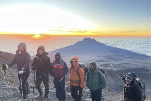Climbing Mt.Kilimanjaro via Marangu Route 7 days
