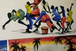 Dar es Salaam: Visita al mercado de arte y artesanía y compras