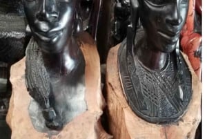 Dar es Salaam: Visita al mercado de arte y artesanía y compras