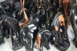 Dar es Salaam: Visita al mercado de arte y artesanía y compras