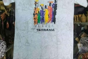 Dar es Salaam: Visita al mercado de arte y artesanía y compras