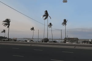 Dar es Salaam: Tuktuk-tur til Coco Beach med street food