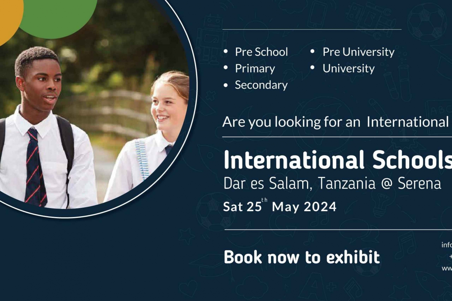 Dar es Salaam: International skoleuddannelsesmesse