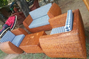 Dar es Salaam: Rattanveving med lokale håndverkere