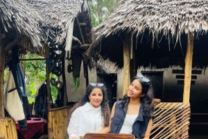 Excursión de 1 día a un pueblo masái, las cascadas de Materuni y un tour de café