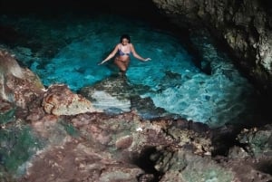 Dolphin tour and swimming with sea turtles and kuza cave