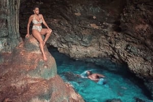 Dolphin tour and swimming with sea turtles and kuza cave