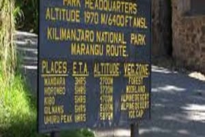 Najlepsza krótka wycieczka: 2-dniowa wycieczka trasą Marangu na Kilimandżaro