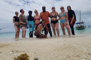 Zanzibar: Kwale Island Blue Lagoon Boat Day Tour