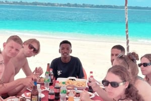 Från Jambian/Paje: Rundtur på fängelseön och Nakupenda Sandbank