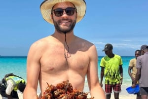 Från Jambian/Paje: Rundtur på fängelseön och Nakupenda Sandbank