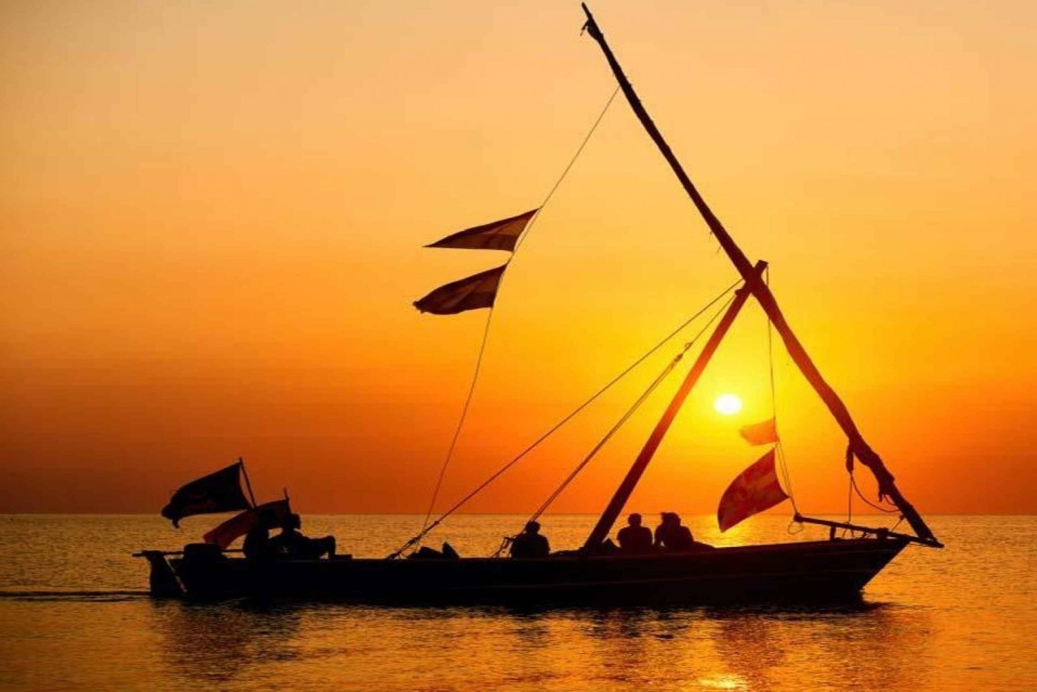 From Nungwi: Sunset Dhow Cruise