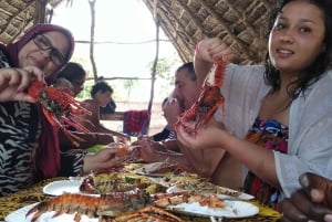 Van Stone Town: Dhow Sailing Island Tour met BBQ-lunch
