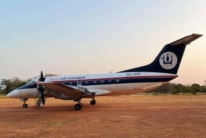 Von Sansibar: 2-tägige Nyerere-Wildtiersafari mit Flug
