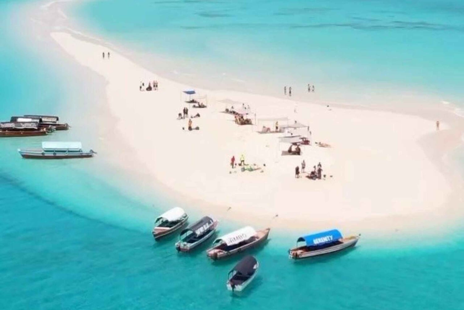 Full-Day Blue Lagoon & Sandbank from Zanzibar (Safari blue)